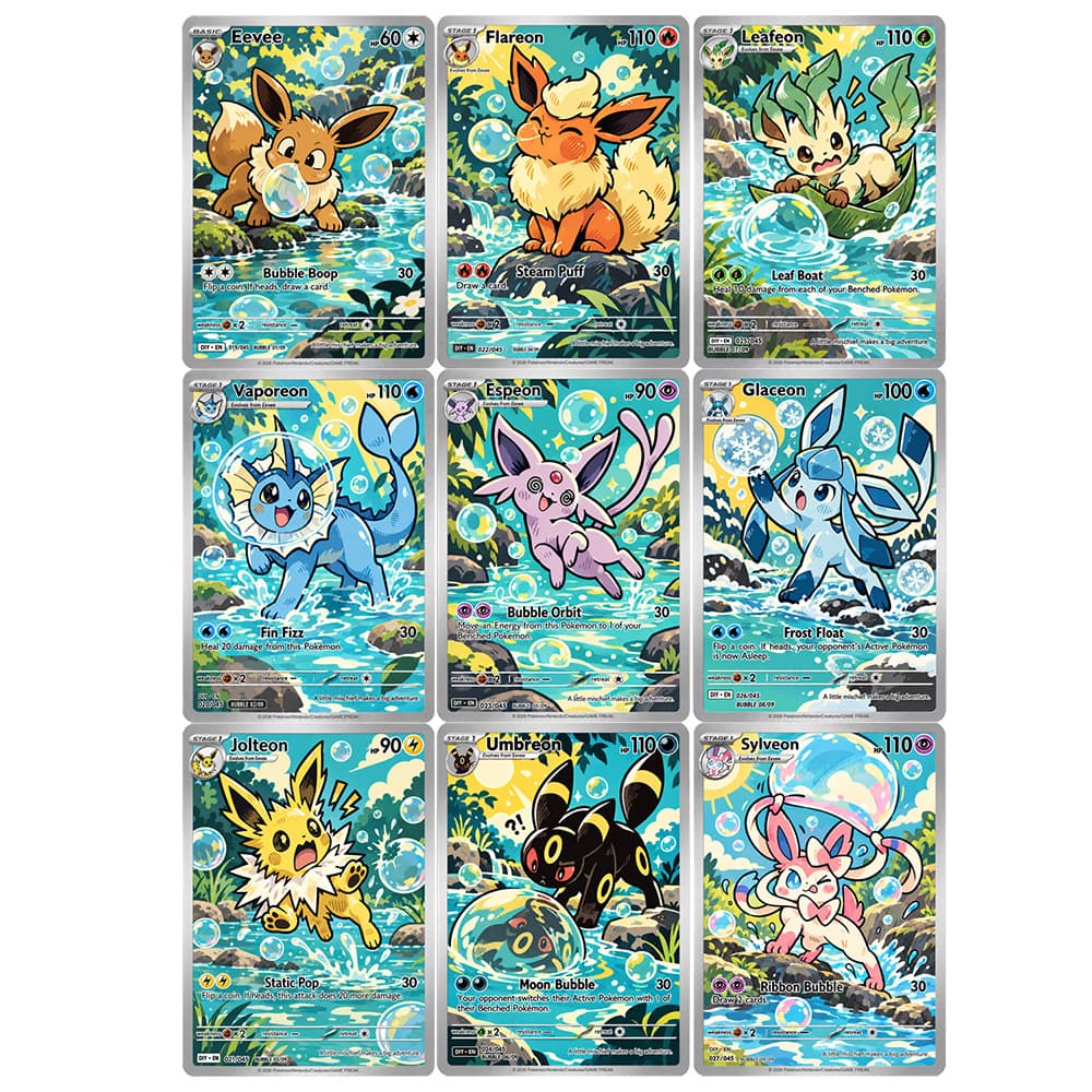 9PCS/Set DIY Collection Card E - Japanese Fan recension och pris