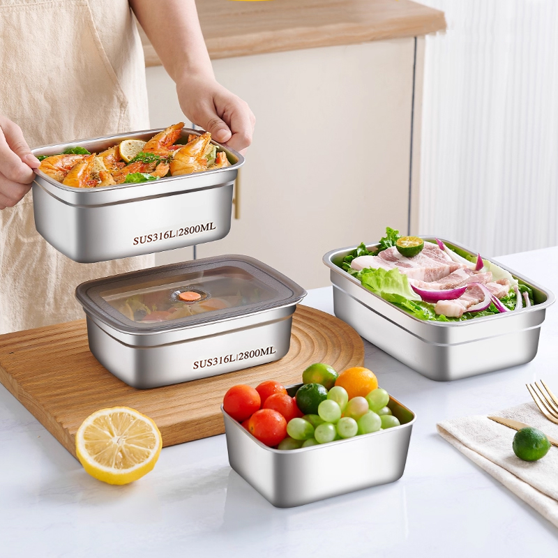 Food Grade 316 Stainless Steel - Bento Box recension och pris
