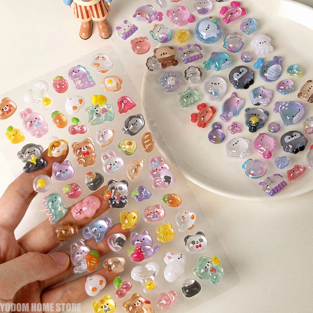 4Pcs Creative 3D Relief Sticke - Japanese Snacks recension och pris