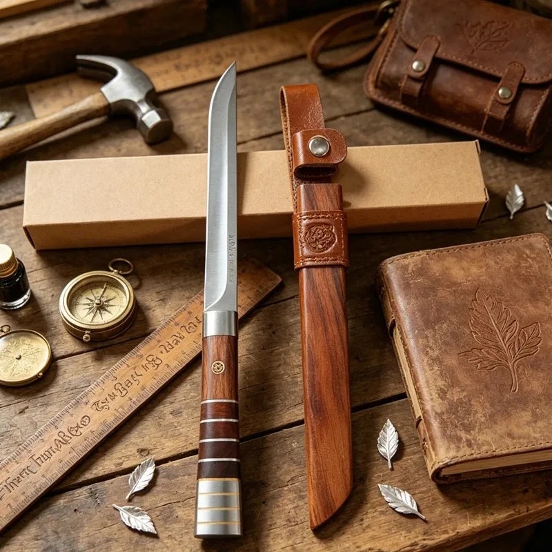 Kitchen knife new model high-e - Japanese Knife recension och pris