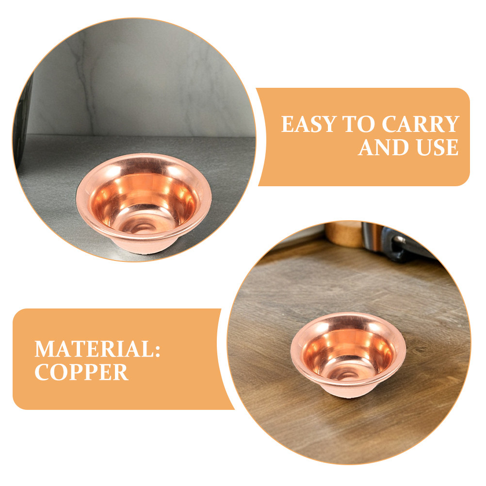 7Pcs Copper Offering Bowl Set  - Incense Holder recension och pris